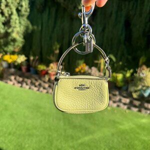 Coach Mini Nolita Bag Charm in Lime